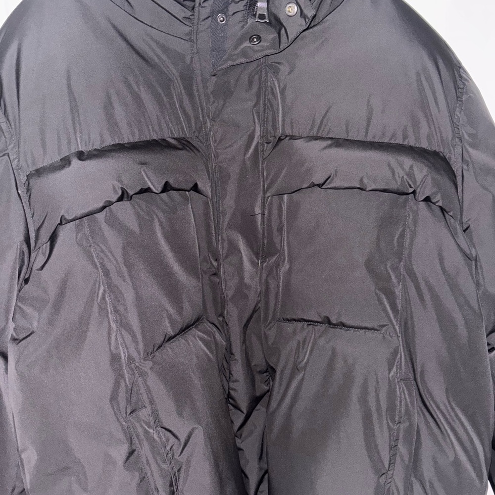 Fashion Nova Charcoal Puffer Jacket